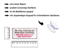 Magnet ''Für Pille-Palle bin ich nicht zuständig Trallala Hopsassa'' 9,3x4cm
