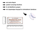 Magnet ''Ich will jetzt Schokolade oder einen Mann'' 9,3x4cm