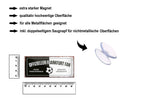 Magnet ''Offizieller Frankfurt Fan'' 9,3x4cm