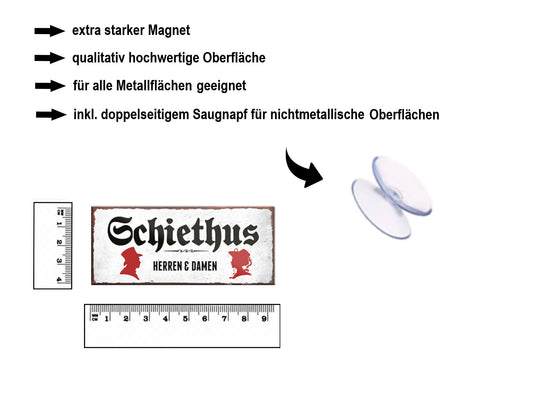 Magnet ''Schiethus'' 9,3x4cm
