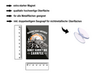 Magnet ''Mein Bike nicht anfassen Zahnfee'' 9x6x0,3cm