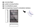 Magnet ''Gute Mütter haben staubige Regale'' 9x6x0,3cm