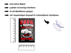 Magnet ''Papa & Tochter Herz an Herz'' 9x6x0,3cm