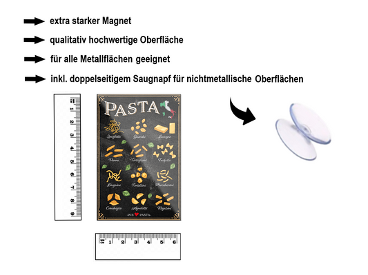 Magnet ''Pasta'' 9x6x0,3cm