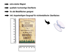 Magnet ''Leg dich niemals mit einer Reiterin an'' 9x6x0,3cm