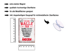 Magnet ''Halle Fan'' 9x6x0,3cm