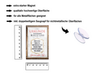 Magnet ''Urkunde für wohlverdienten Ruhestand'' 9x6x0,3cm