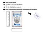 Magnet ''Hoffenheim Fan'' 9x6x0,3cm