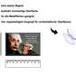 Magnet ''Oben ohne heißt nicht immer Cabrio (Einstein)'' 9x6x0,3cm