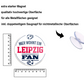 Magnet ''Leipzig Fan'' 8x8x0,3cm