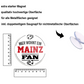 Magnet ''Mainz Fan'' 8x8x0,3cm