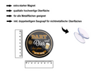 Magnet ''Dart und Bier das gönn ich mir'' 8x8x0,3cm