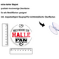 Magnet ''Halle Fan'' 8x8x0,3cm