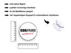 Magnet ''Dorfkind und stolz drauf'' 8x8x0,3cm