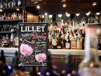 Tin Sign "Lillet Wild Berry" 20x30cm