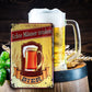Blechschild ''Echte Männer trinken Bier'' 20x30cm