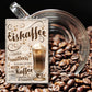 Blechschild ''Eiskaffee'' 20x30cm