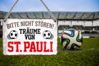 Blechschild ''Träume von St. Pauli'' 18x12cm