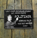 Blechschilder ''Albert Einstein 2 von 4'' 20x30cm diverse Varianten vom beliebten Physiker