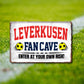 Blechschilder ''Fußball Fan Cave 4 von 5'' Dortmund Freiburg Köln Mönchengladbach Pauli uvm 20x30cm