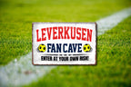 Blechschilder ''Fußball Fan Cave 4 von 5'' Dortmund Freiburg Köln Mönchengladbach Pauli uvm 20x30cm