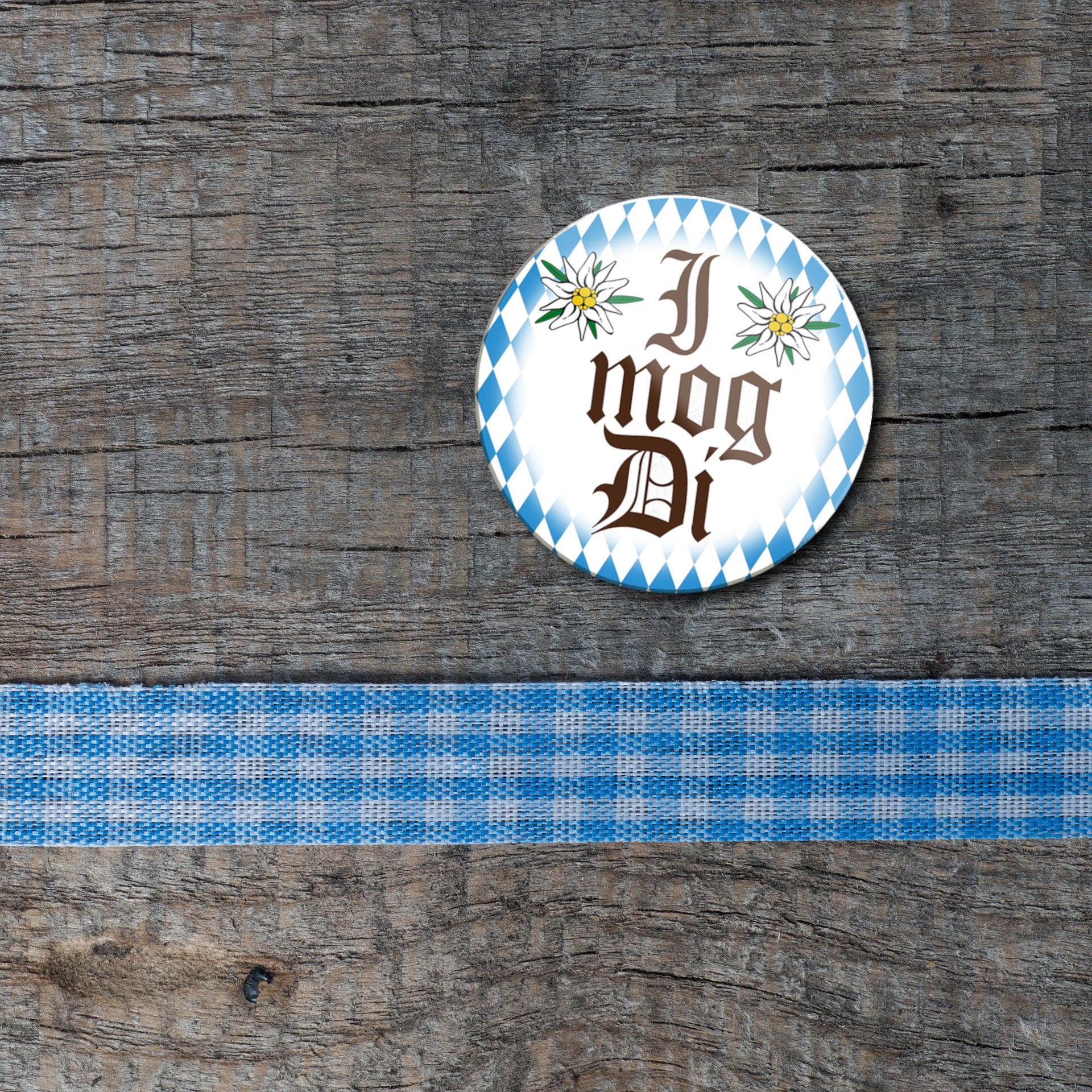 Magnet ''I mog Di'' 8x8x0,3cm