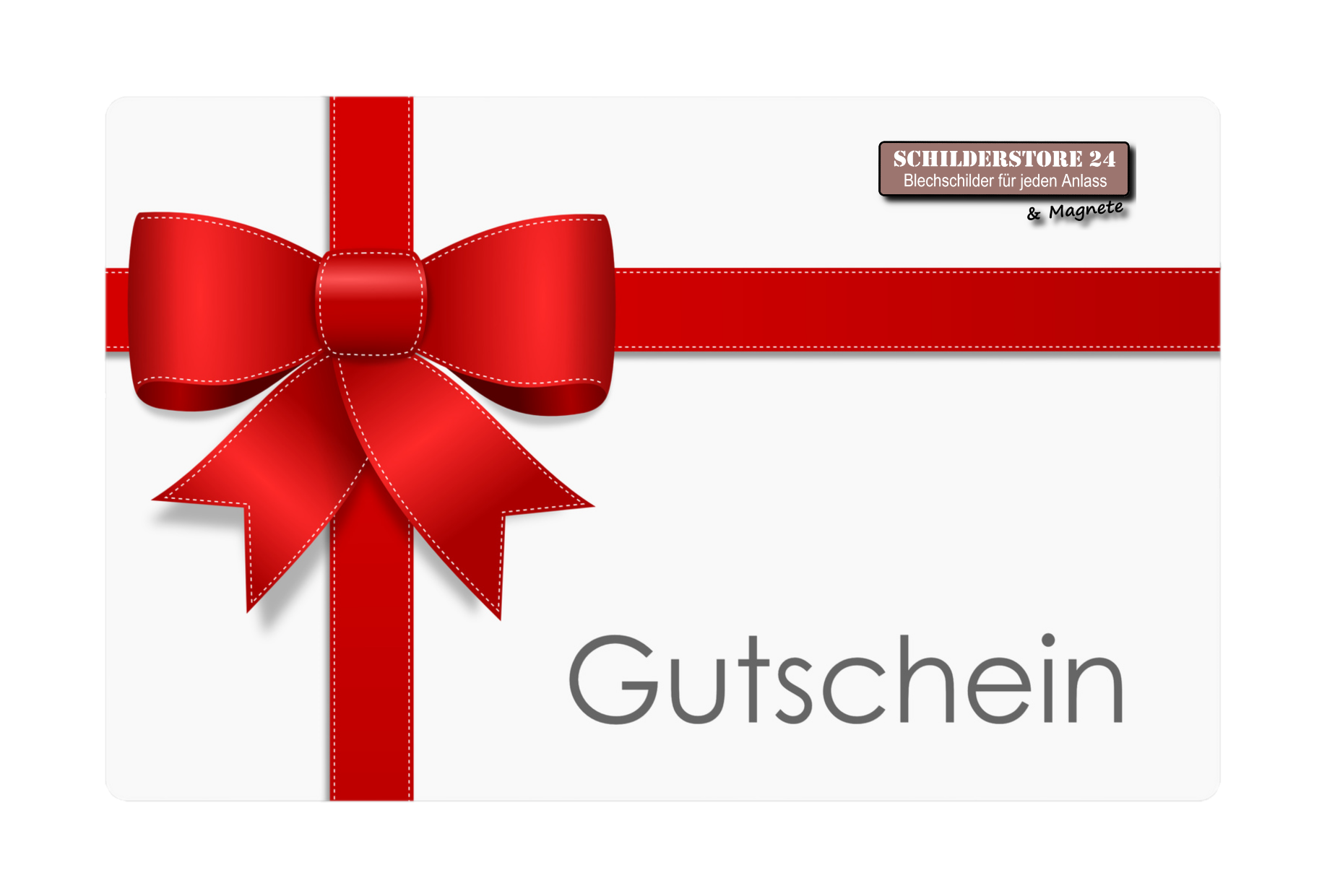 Schilderstore24 Geschenkgutschein