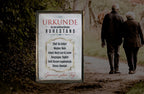 Blechschild ''Urkunde für den wohlverdienten Ruhestand'' 20x30cm