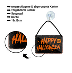 Blechschild ''Happy Halloween'' 18x12cm