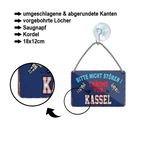 Blechschild ''Träume von Kassel Hockey'' 18x12cm