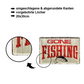 Tin Sign "Gone Fishing" 20x30cm