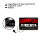 Tin sign "Frankfurt Fan Cave" 20x30cm