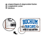 Tin sign "Bochum Fan Cave" 20x30cm