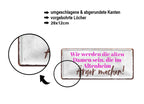 Blechschild ''Wir werden die alten Damen sein'' 28x12cm