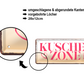 Blechschild ''Kuschelzone'' 28x12cm