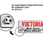 Blechschild ''Viktoria Mein Verein, meine Heimat'' 28x12cm