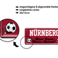 Blechschilder ''Fußball 3 von 5'' Dortmund Freiburg Köln Mönchengladbach Pauli uvm  28x12cm